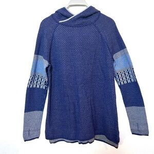 Krimson Klover Women’s Alpine Hooded Pullover Sweater Ski Winter Sports M